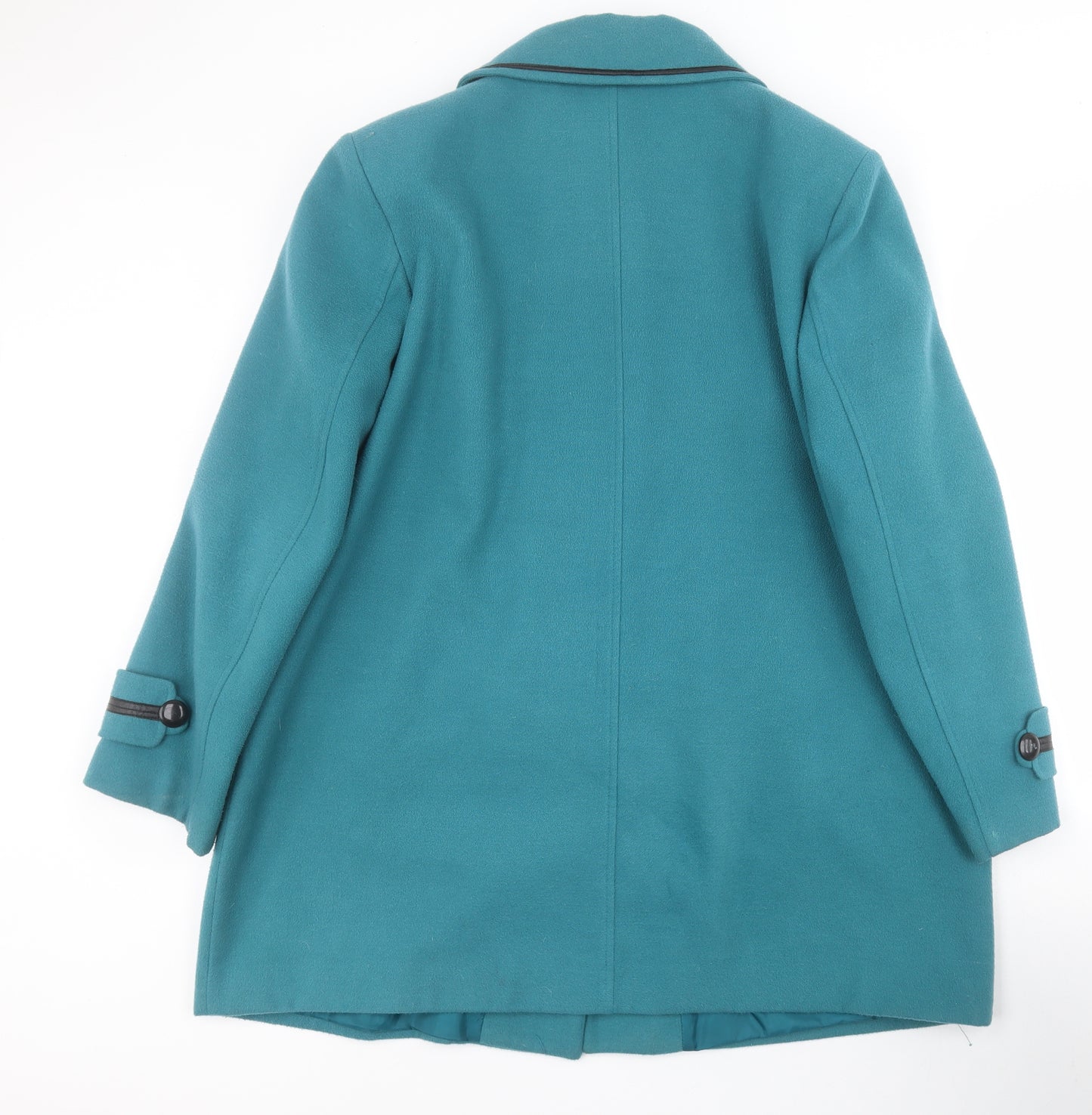 Northmoor Womens Blue   Pea Coat Coat Size 22  Button