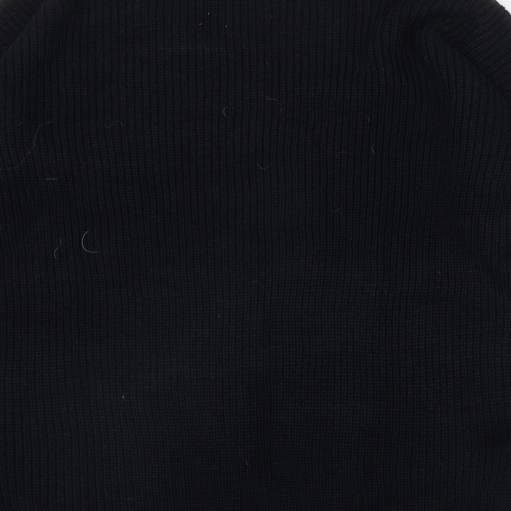 Capsule Womens Blue V-Neck  Acrylic Cardigan Jumper Size 20