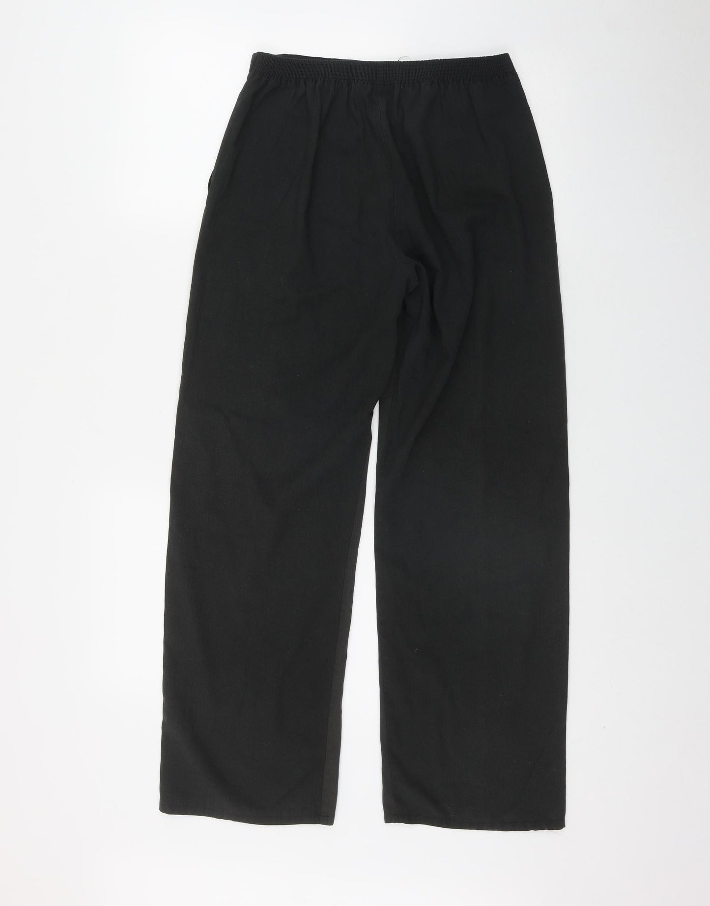 Casual Wear Womens Grey  Polyester Trousers  Size 10 L28 in Regular
