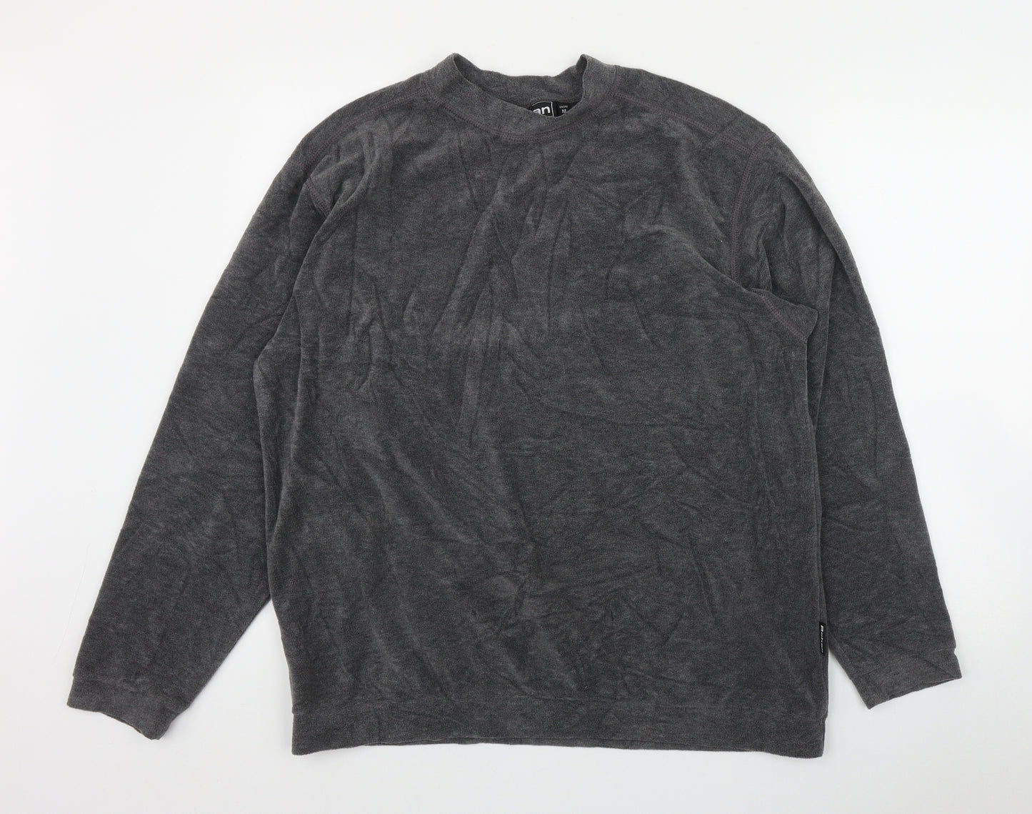 Rohan Mens Grey High Neck  Polyester Pullover Jumper Size M