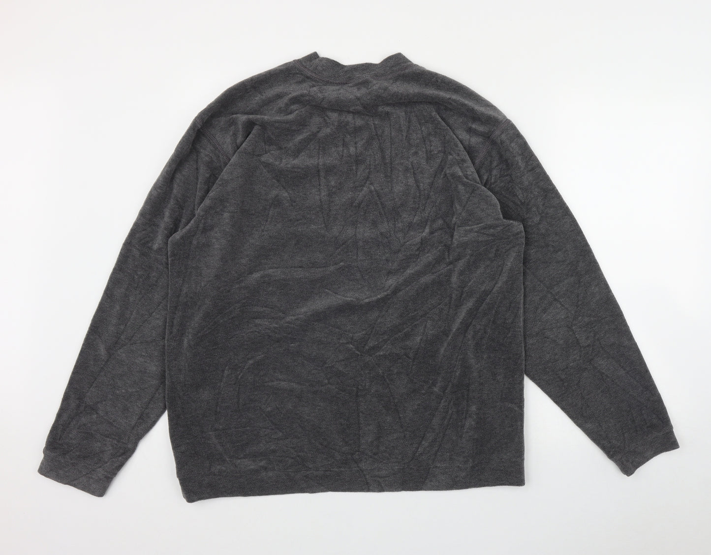 Rohan Mens Grey High Neck  Polyester Pullover Jumper Size M