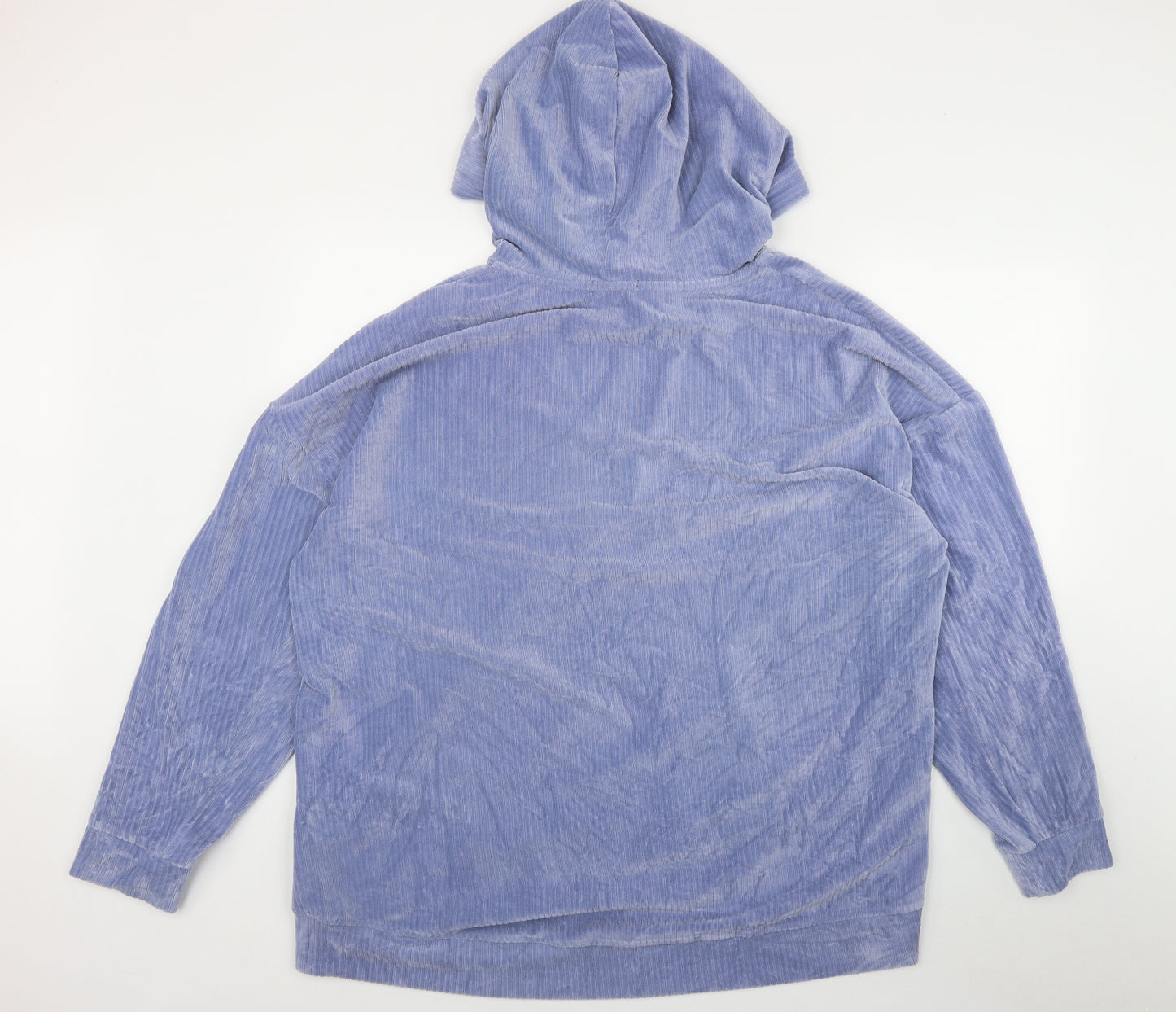 Primark Womens Purple  Polyester Pullover Hoodie Size XL