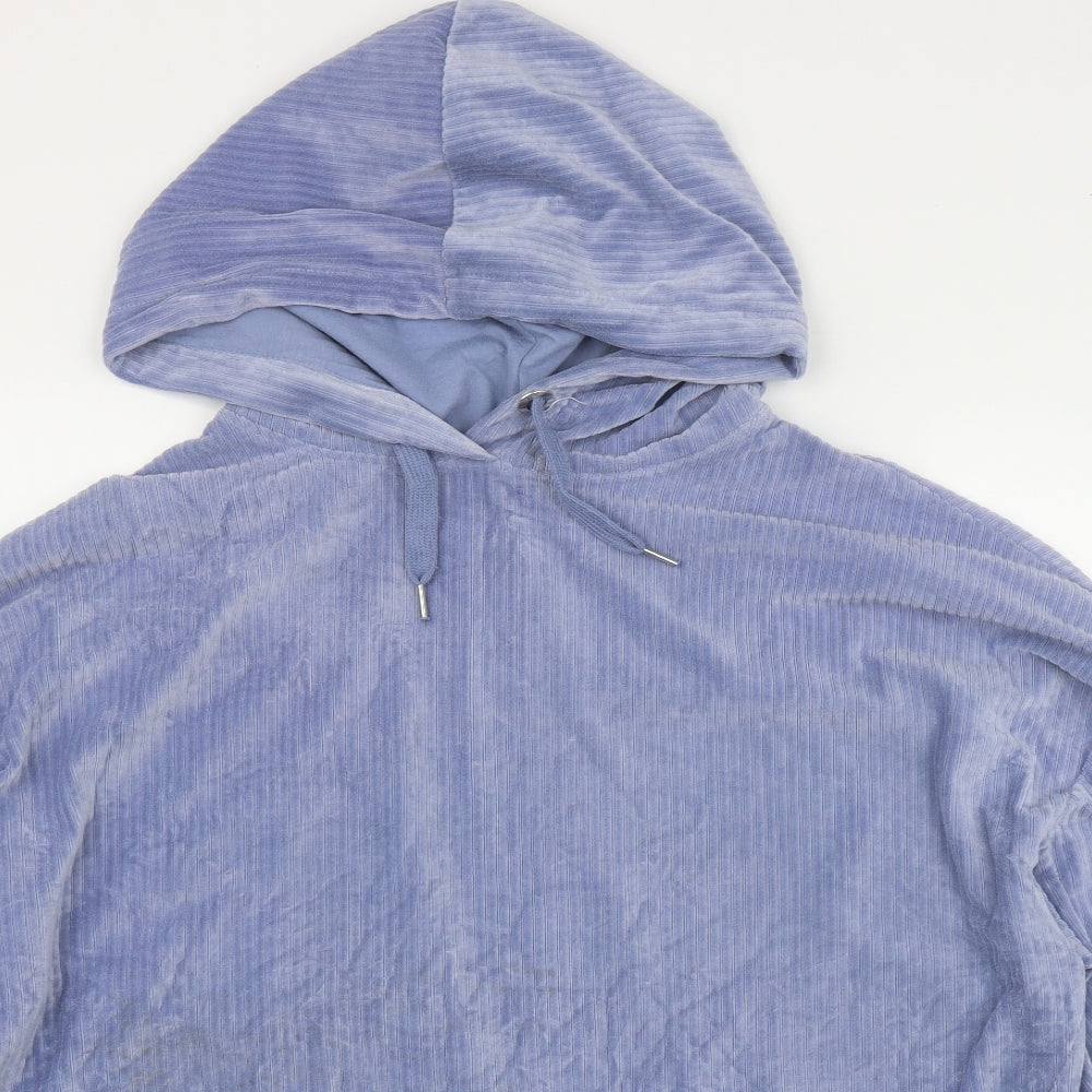 Primark Womens Purple  Polyester Pullover Hoodie Size XL