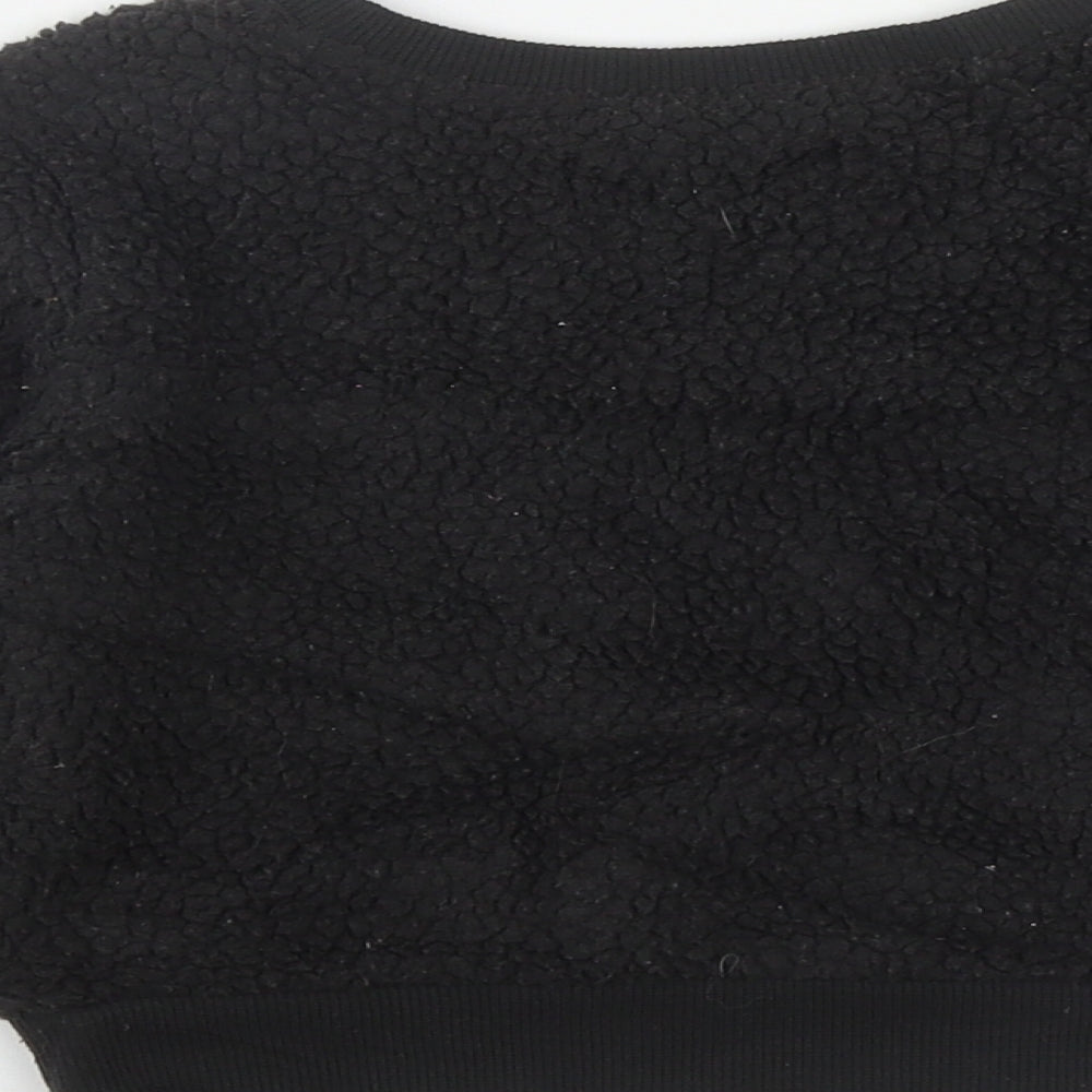 Old Navy Girls Black  Polyester Pullover Sweatshirt Size 2 Years