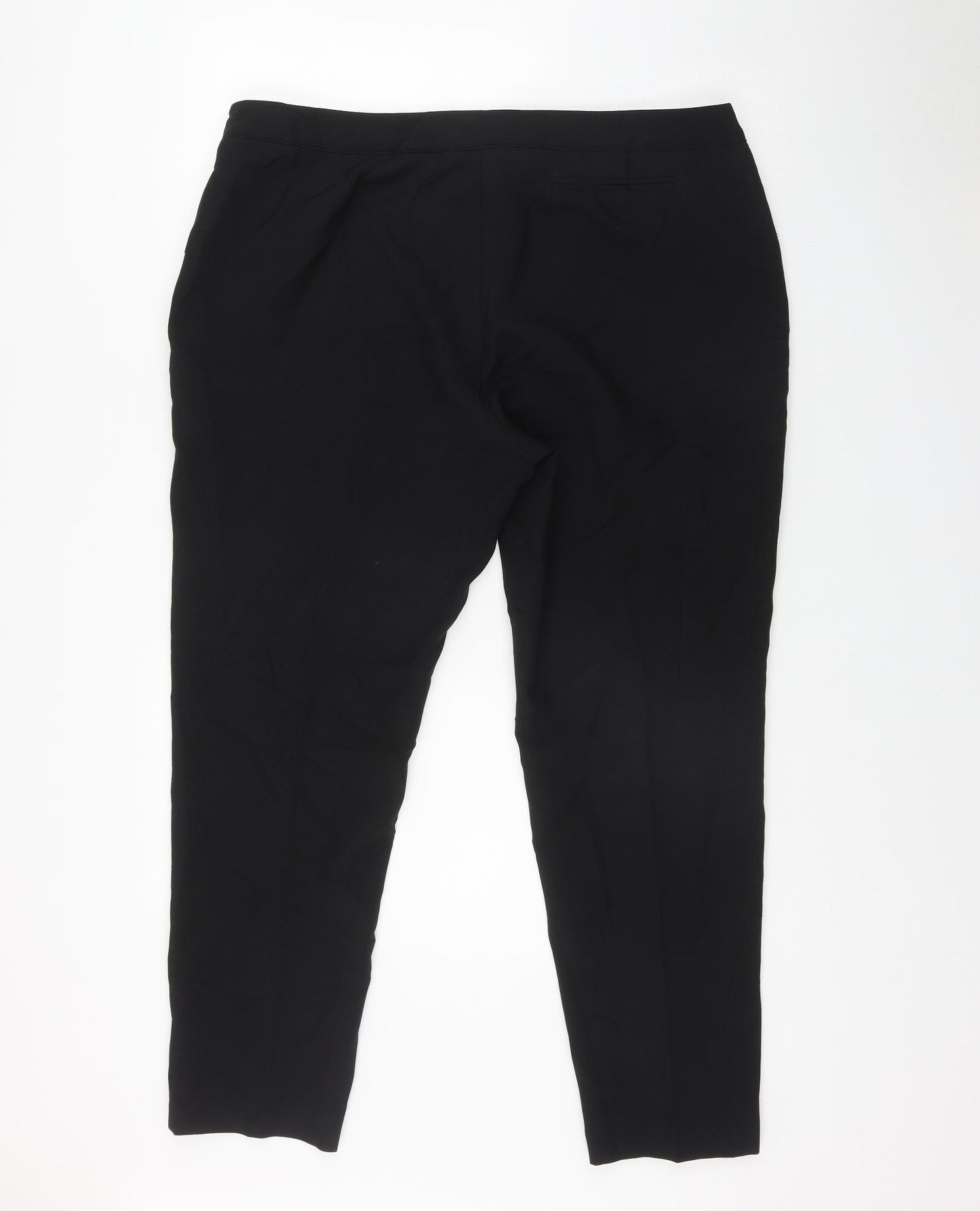 Atmosphere Womens Black  Polyester Trousers  Size 18 L28 in Regular Zip