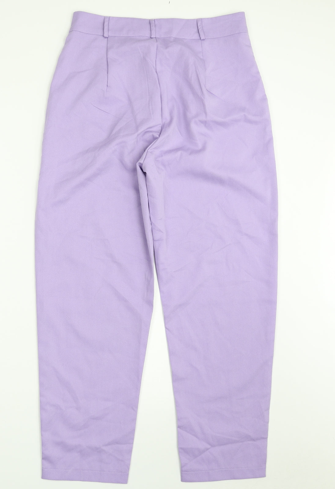 SheIn Womens Purple  Polyester Trousers  Size L L27 in Regular Zip