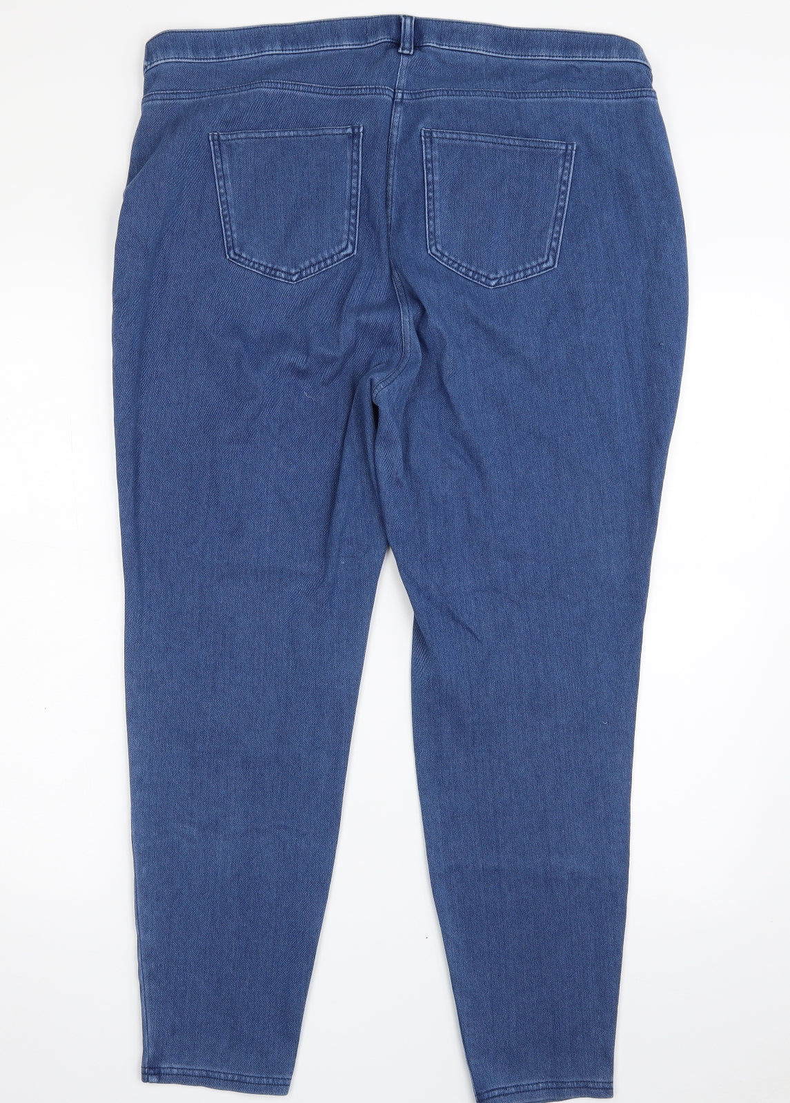 NEXT Womens Blue  Cotton Jegging Jeans Size 20 L27 in Slim