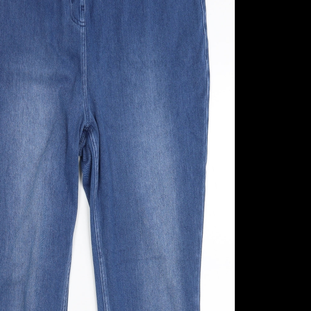 NEXT Womens Blue  Cotton Jegging Jeans Size 20 L27 in Slim