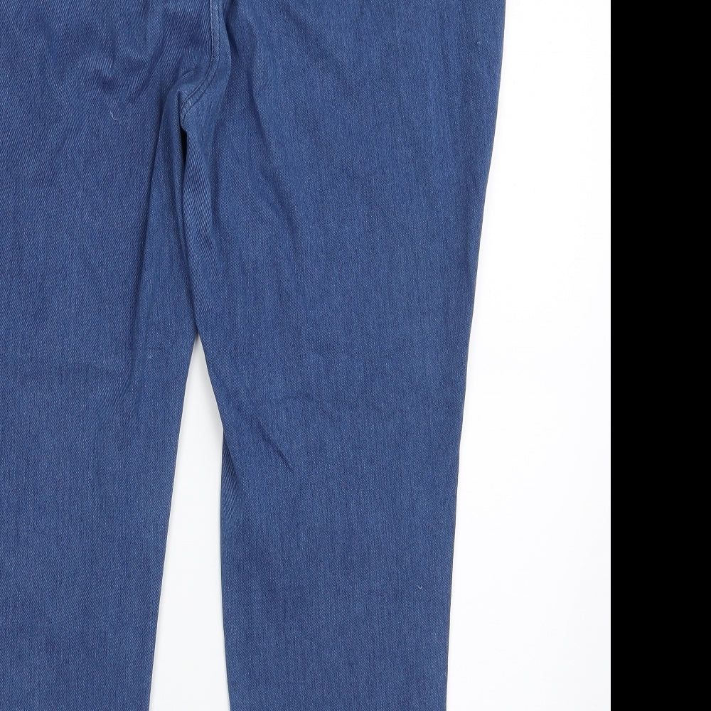 NEXT Womens Blue  Cotton Jegging Jeans Size 20 L27 in Slim