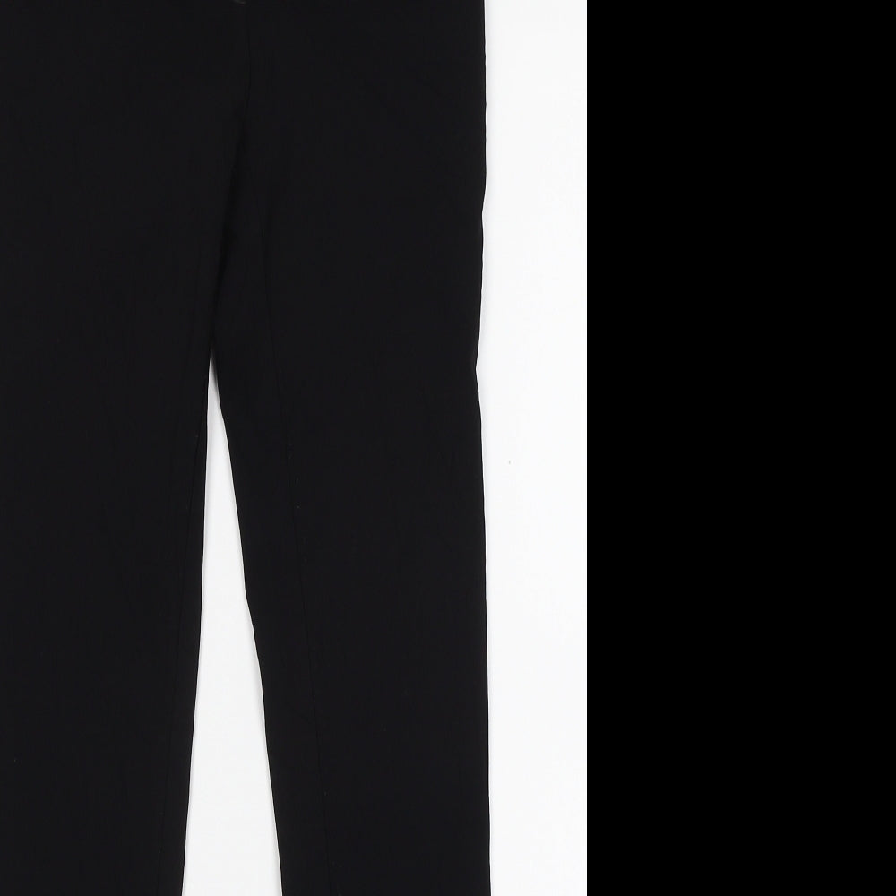 New Look Womens Black  Viscose Jegging Trousers Size 4 L26 in Slim Zip