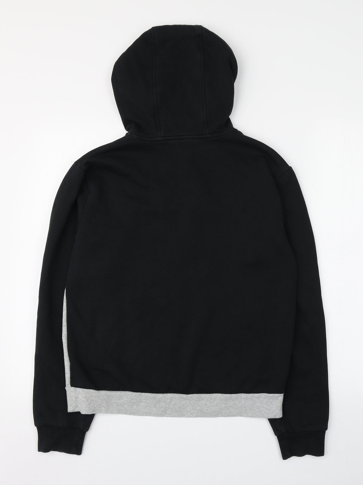 Emporio Armani Boys Black  Cotton Pullover Hoodie Size S