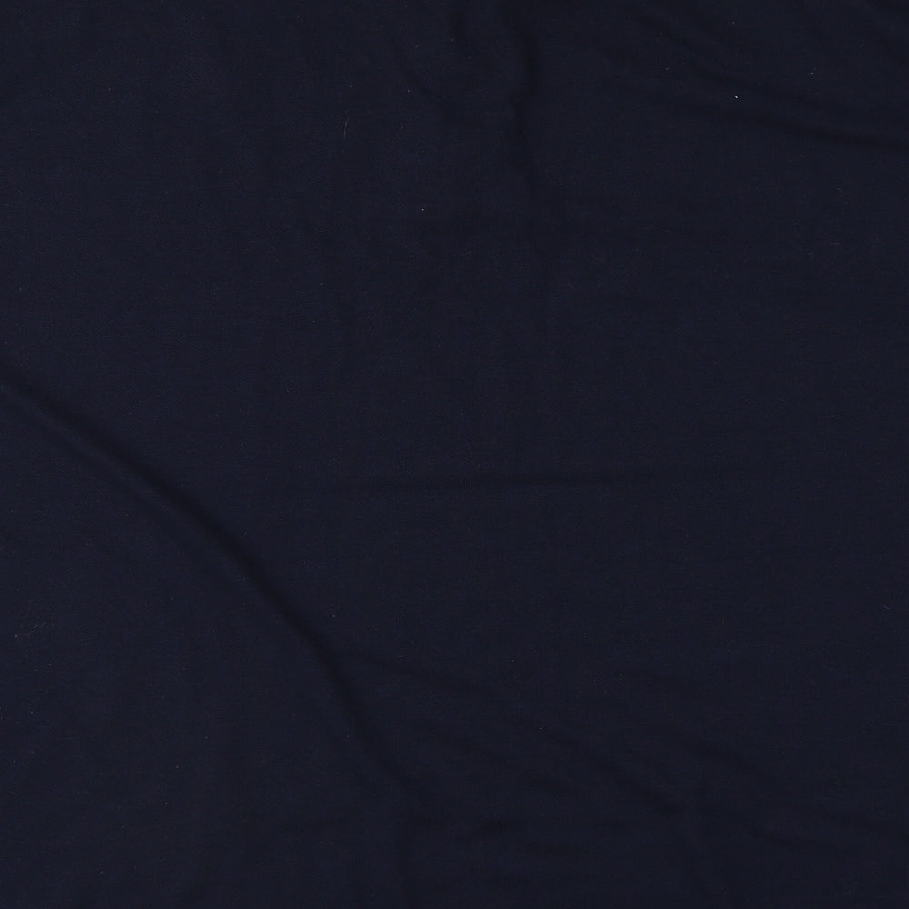 Jacamo Mens Blue  Cotton  Polo Size 3XL Collared Pullover