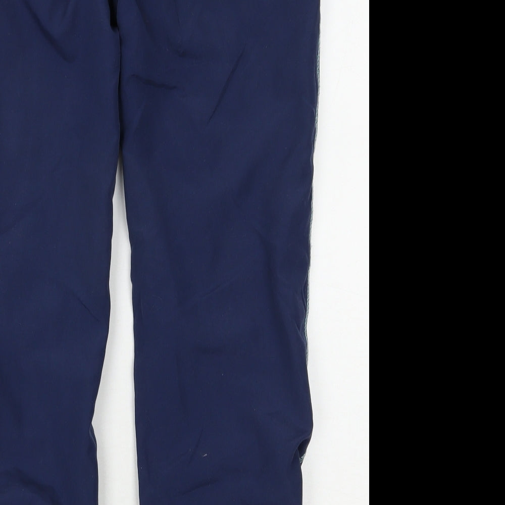 LA Gear Girls Blue  Polyester Jogger Trousers Size 11-12 Years  Regular Drawstring