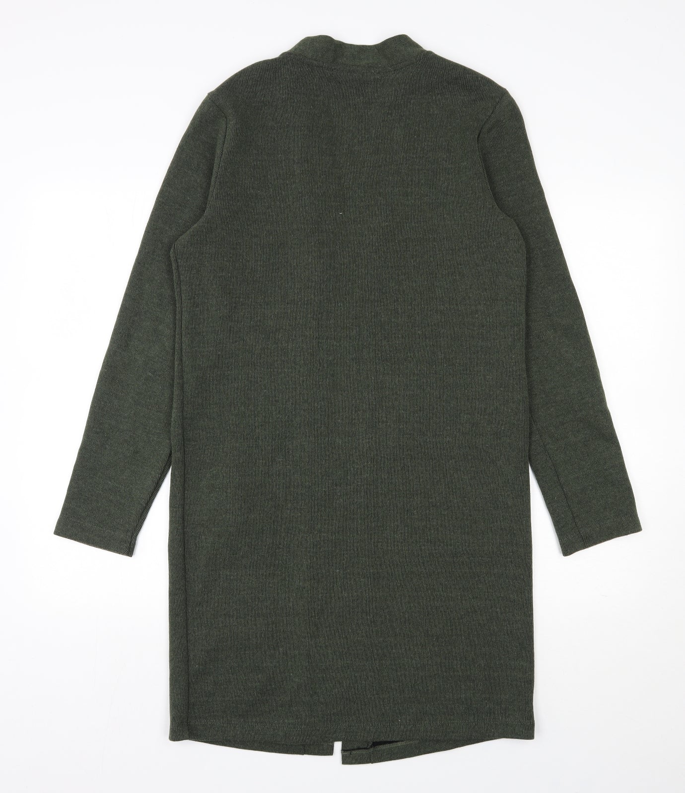 Primark Womens Green V-Neck  Polyester Cardigan Jumper Size 10