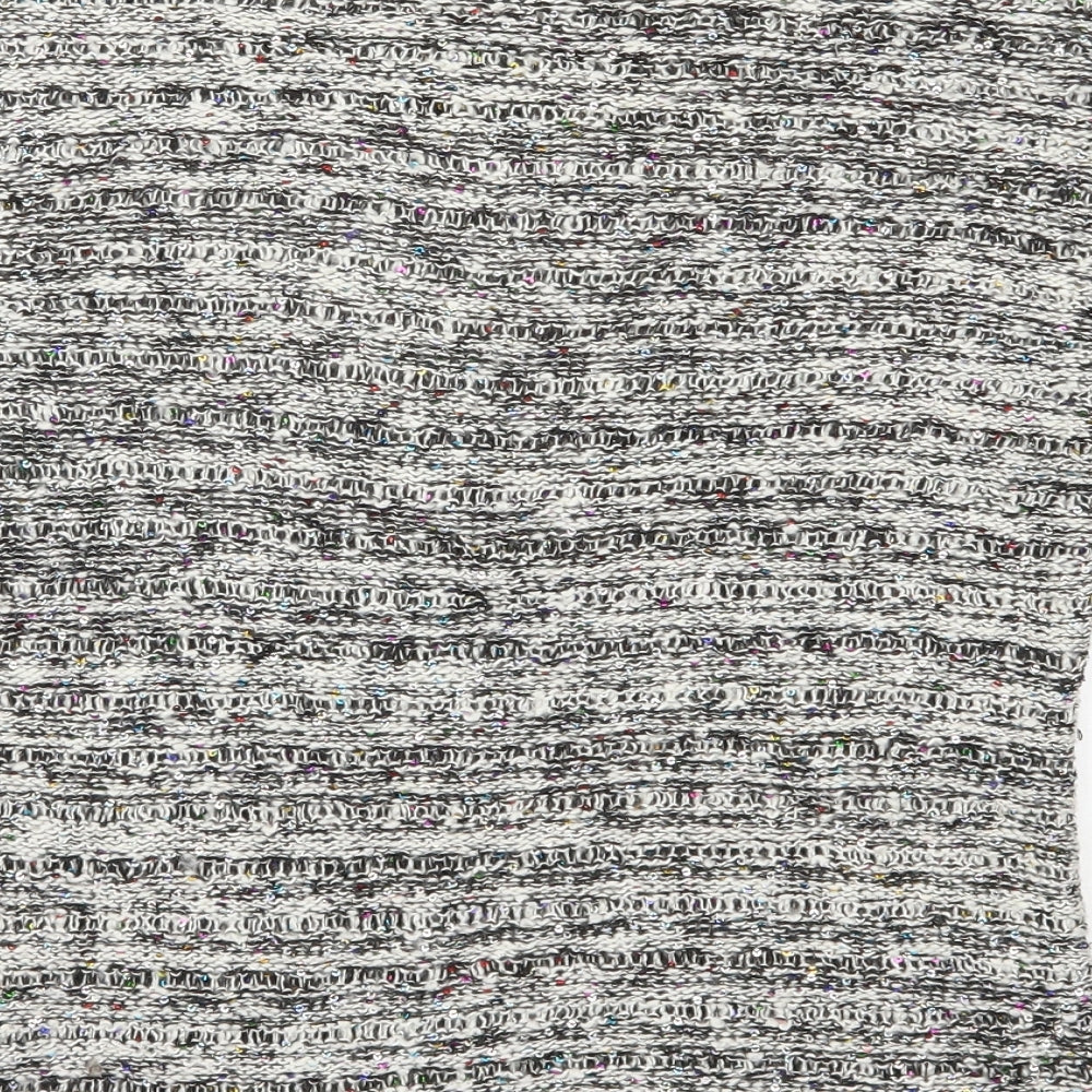 Atmosphere Womens Ivory Scoop Neck  Polyester Pullover Jumper Size 8