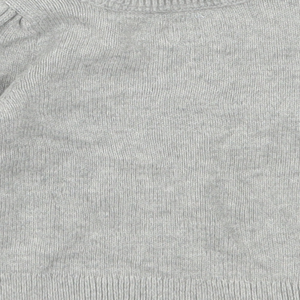 Gap Girls Green Spotted Cotton Pullover Jumper Size 6-9 Months  Pullover