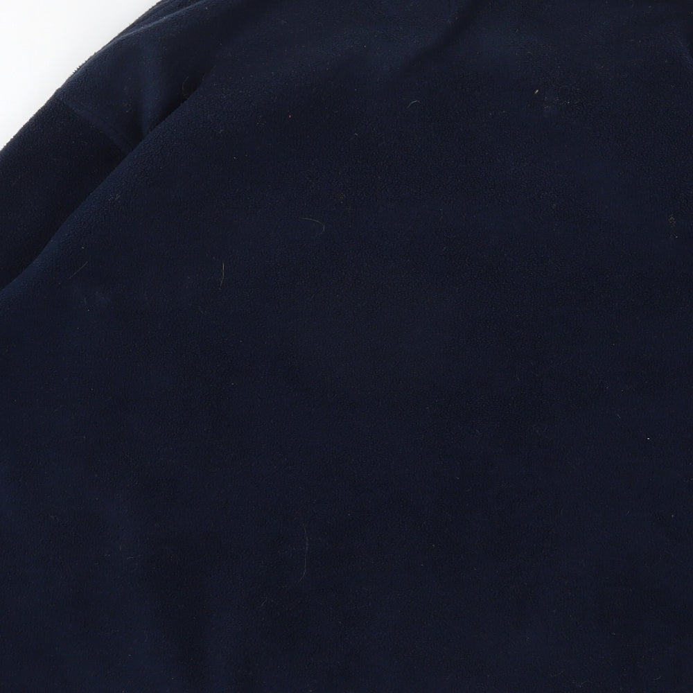 Gap Mens Blue  Polyester Full Zip Sweatshirt Size S
