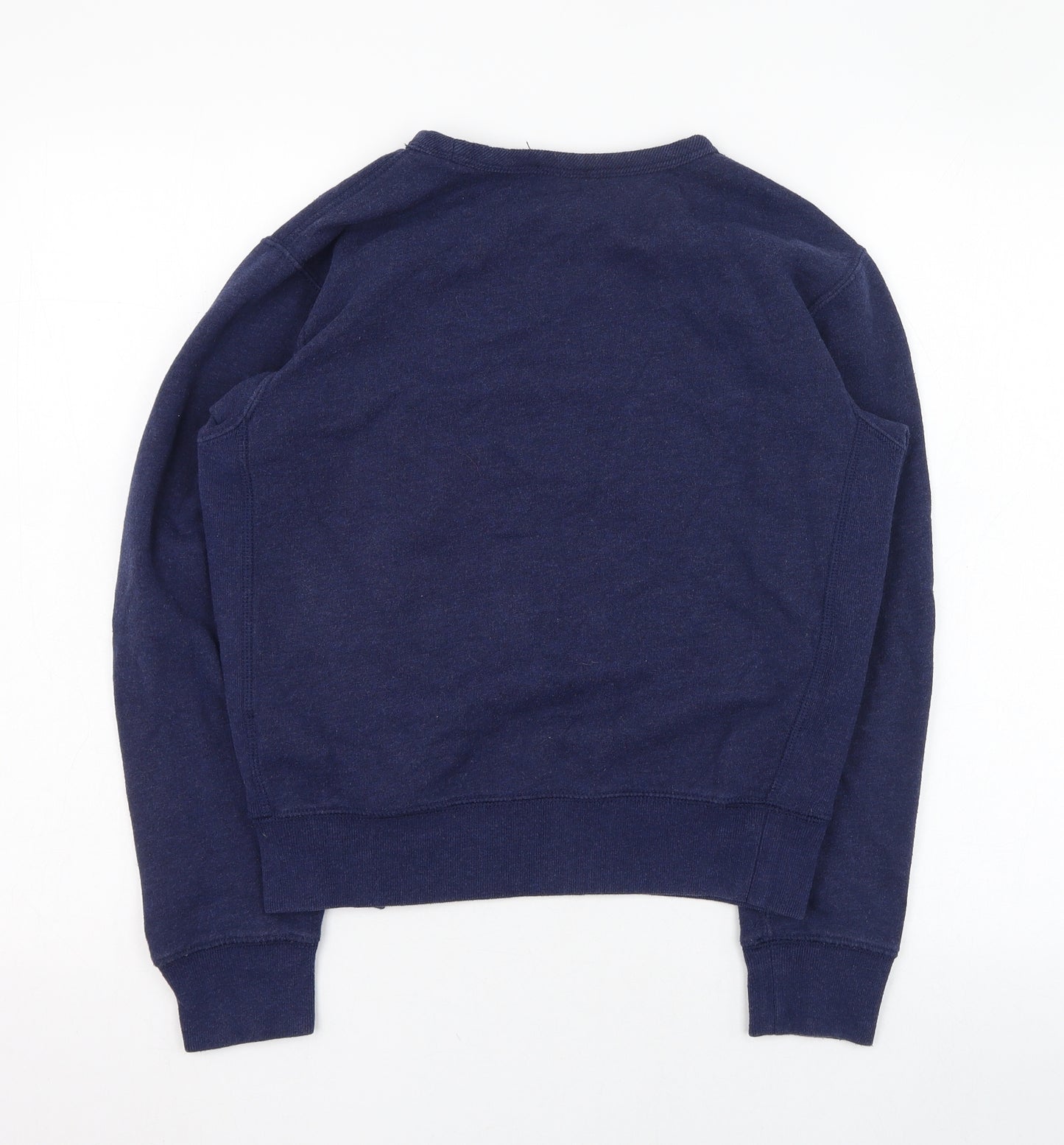 Ralph Lauren Womens Blue  Cotton Pullover Sweatshirt Size M  Pullover
