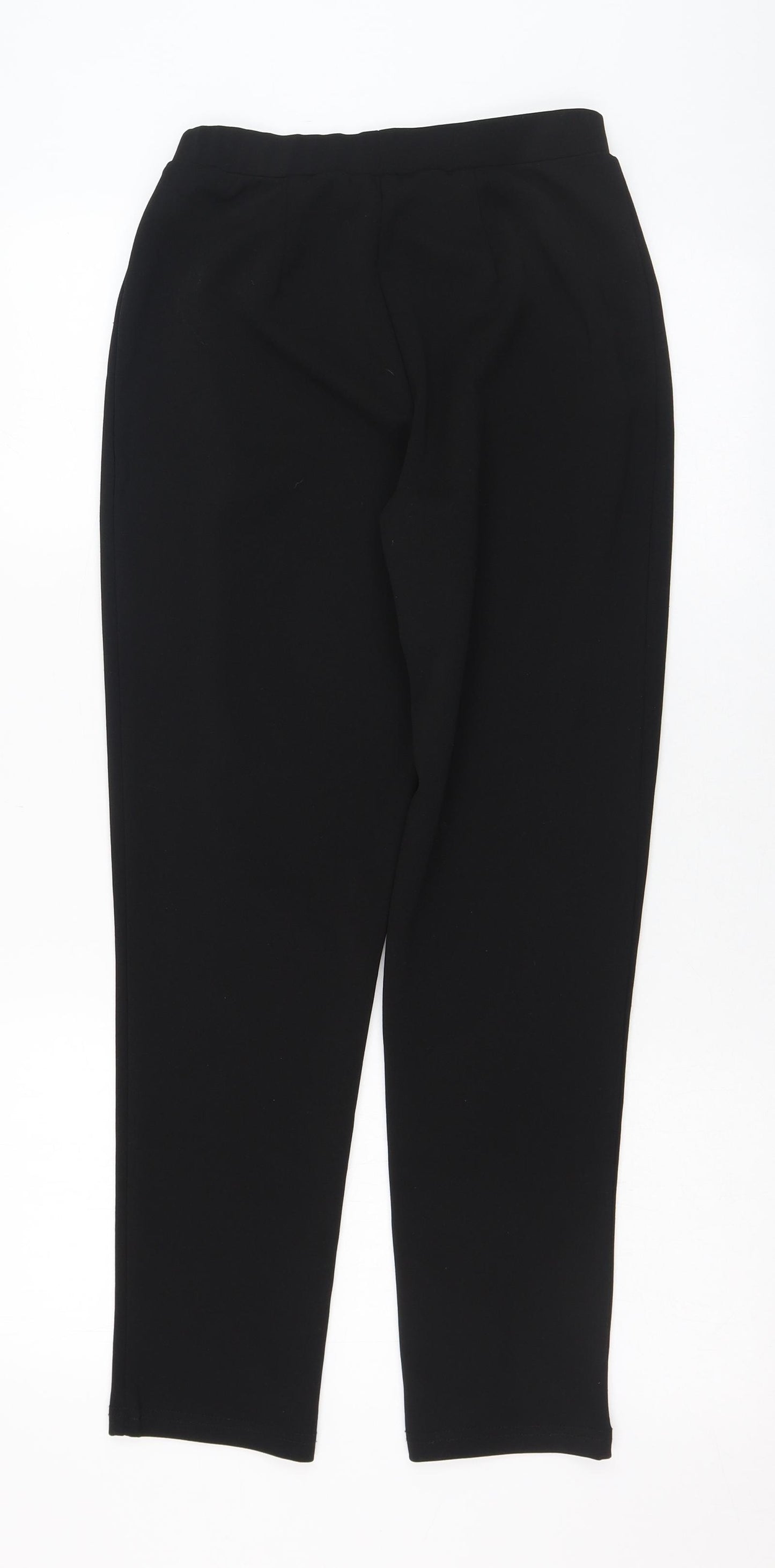ASOS Womens Black  Polyester Trousers  Size 10 L26 in Regular