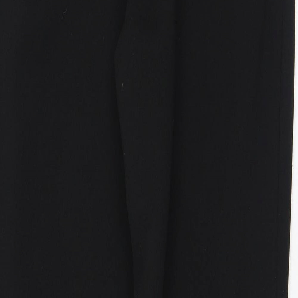 ASOS Womens Black  Polyester Trousers  Size 10 L26 in Regular