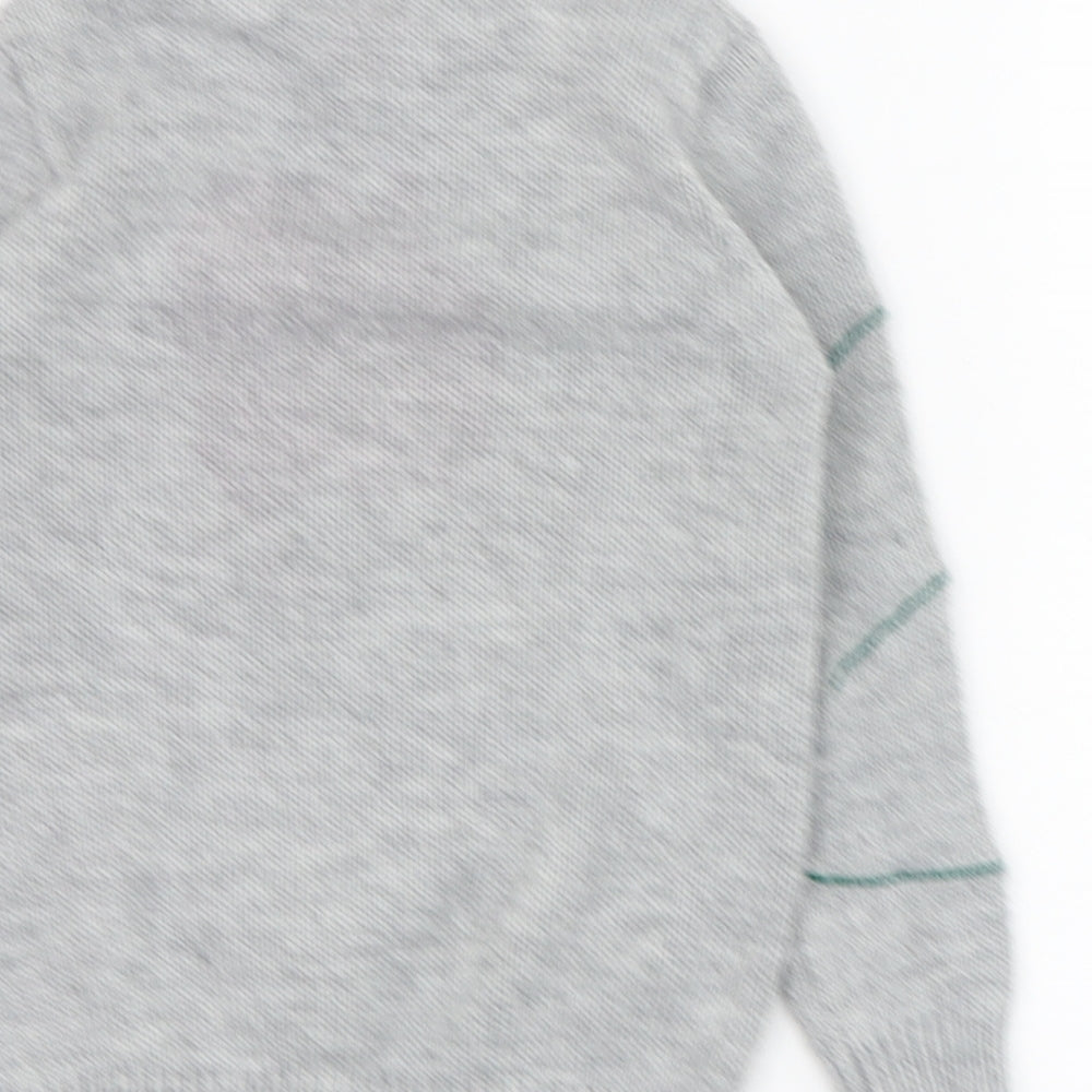 Primark Girls Grey Round Neck  Polyester Pullover Jumper Size 3-4 Years  Pullover - Minnie Mouse, Christmas