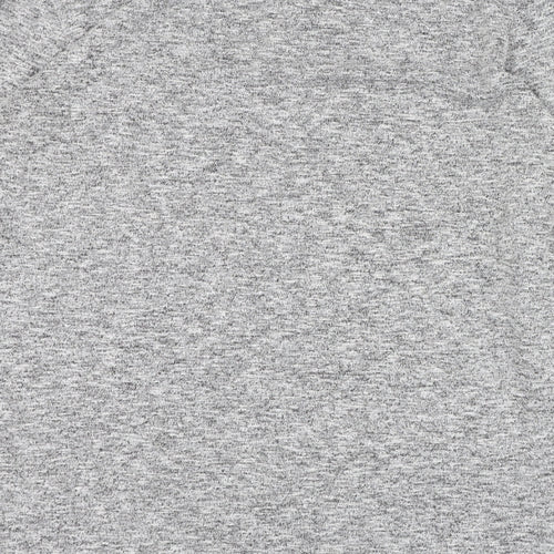 New Look Mens Grey Round Neck  Polyester Pullover Jumper Size L