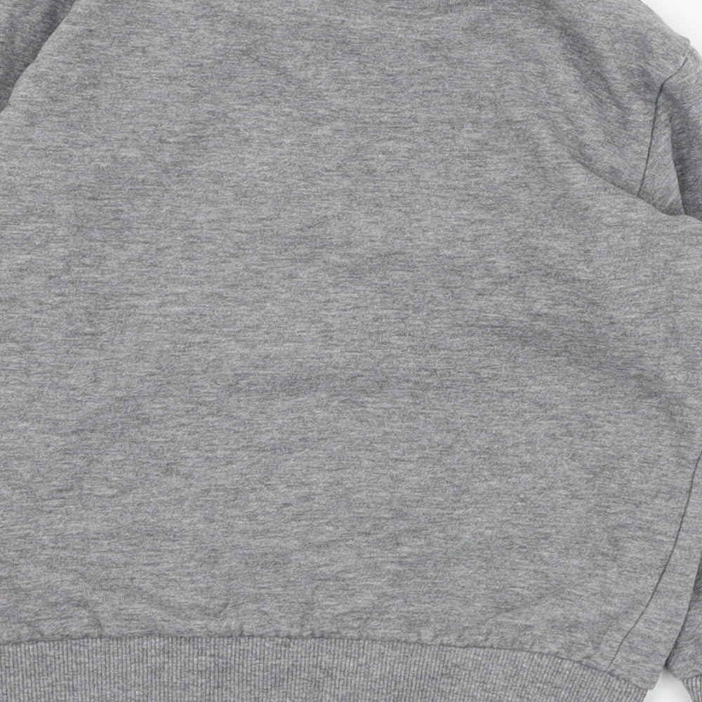 NEXT Boys Grey  Cotton Pullover Sweatshirt Size 3-4 Years  Pullover - Dinosaur