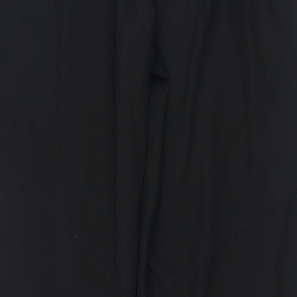 Preworn Mens Black  Polyester Jogger Trousers Size 34 L30 in Regular