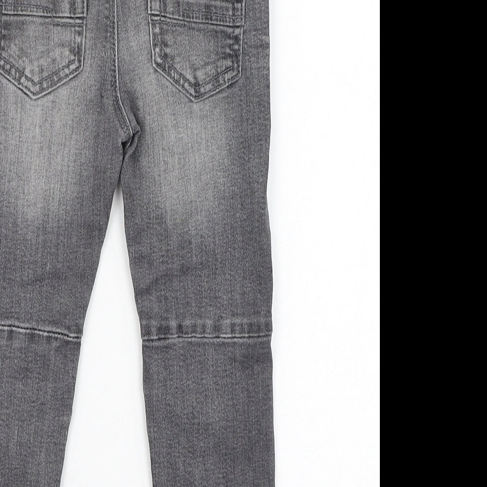 George Boys Grey  Cotton Skinny Jeans Size 2-3 Years  Regular Pullover - Digger