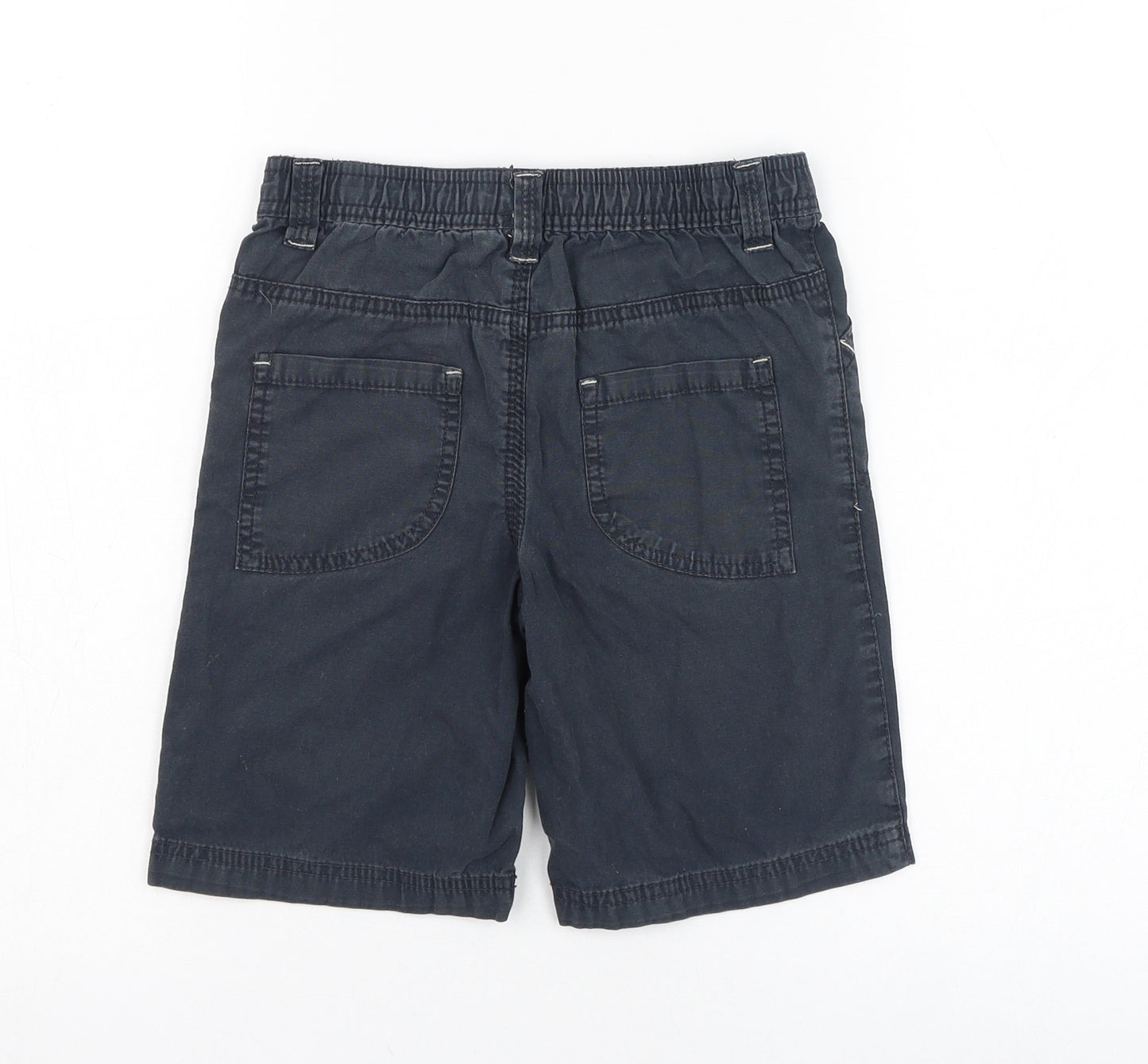 Rebel Boys Blue  Cotton Bermuda Shorts Size 4-5 Years  Regular