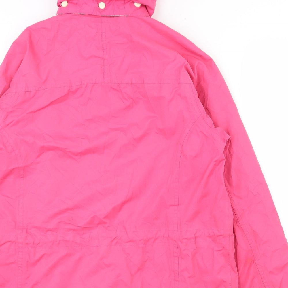 Trespass Womens Pink   Rain Coat Coat Size S  Zip