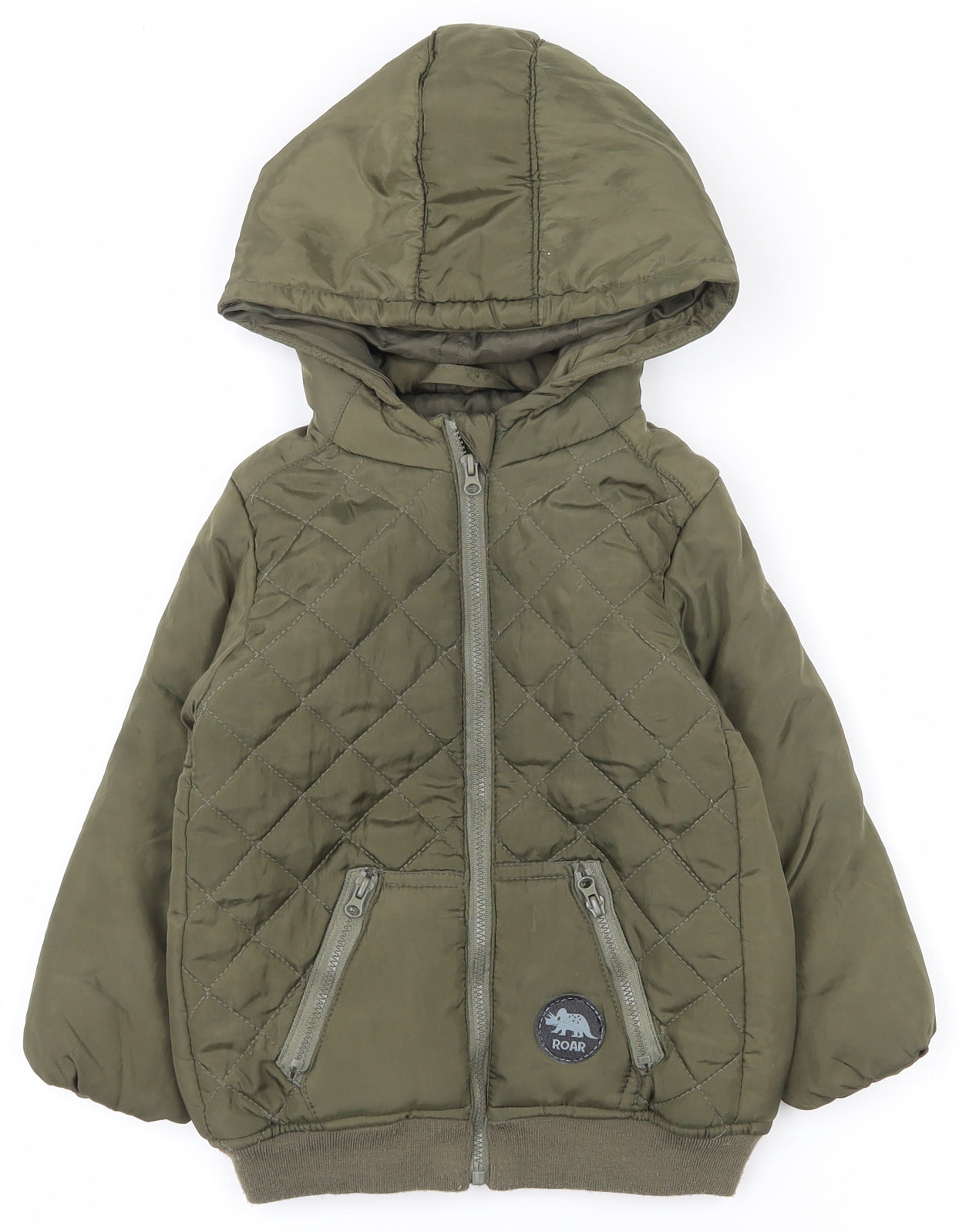 Pep & CO Boys Green   Jacket  Size 18-24 Months   Zip