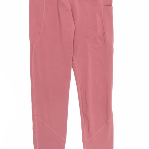 Very Womens Pink  Polyester Pedal Pusher Leggings Size M L25 in