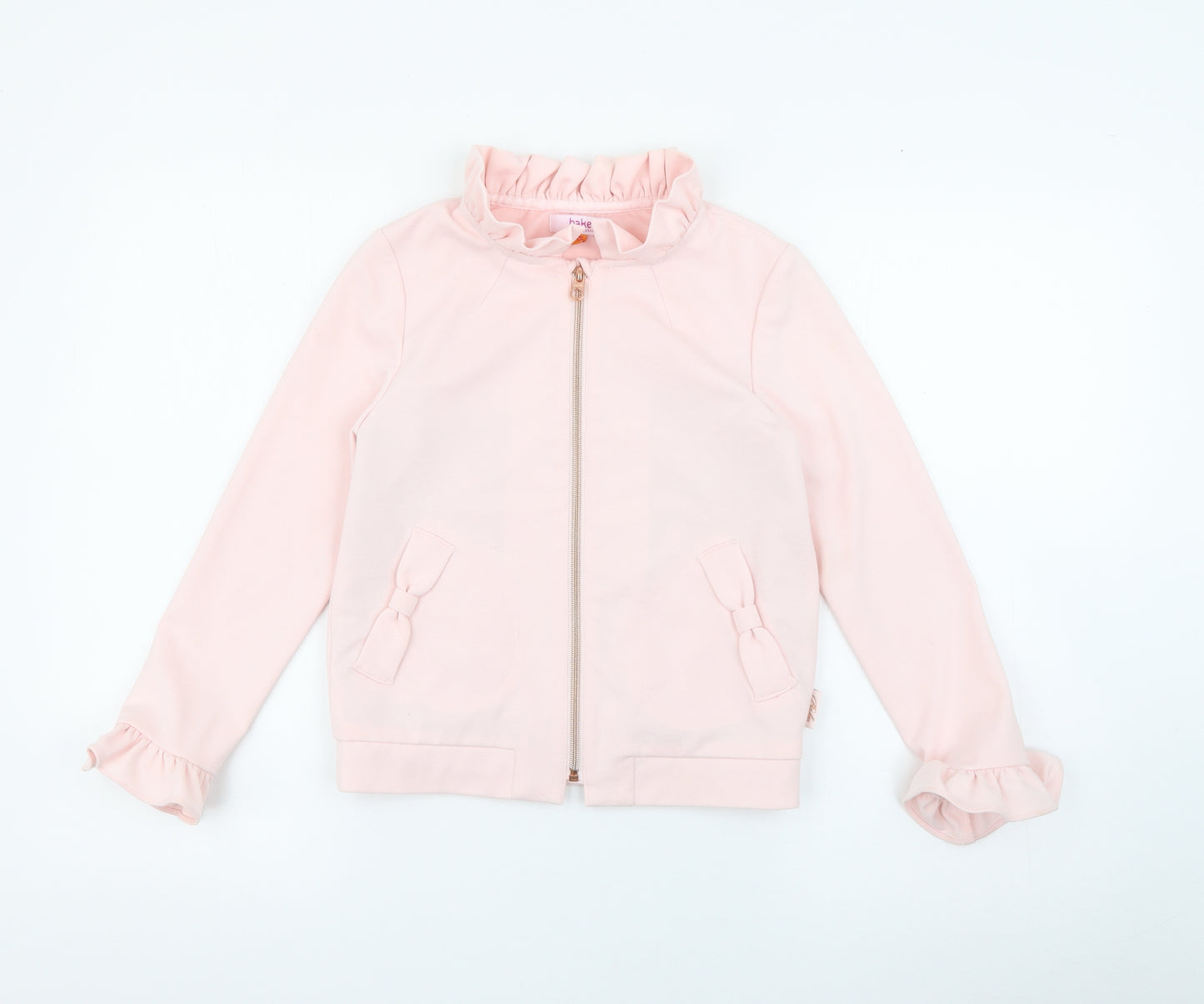 Ted Baker Girls Pink   Jacket  Size 9-10 Years  Zip