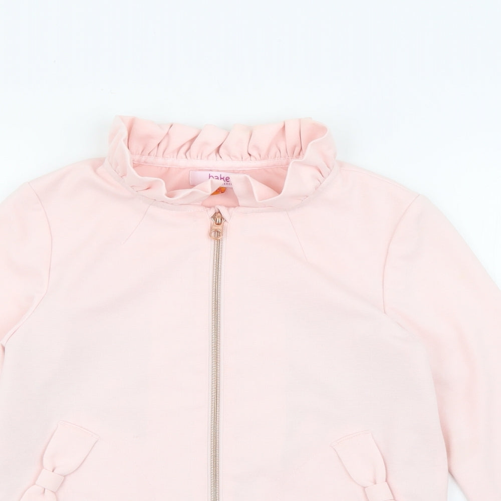 Ted Baker Girls Pink   Jacket  Size 9-10 Years  Zip