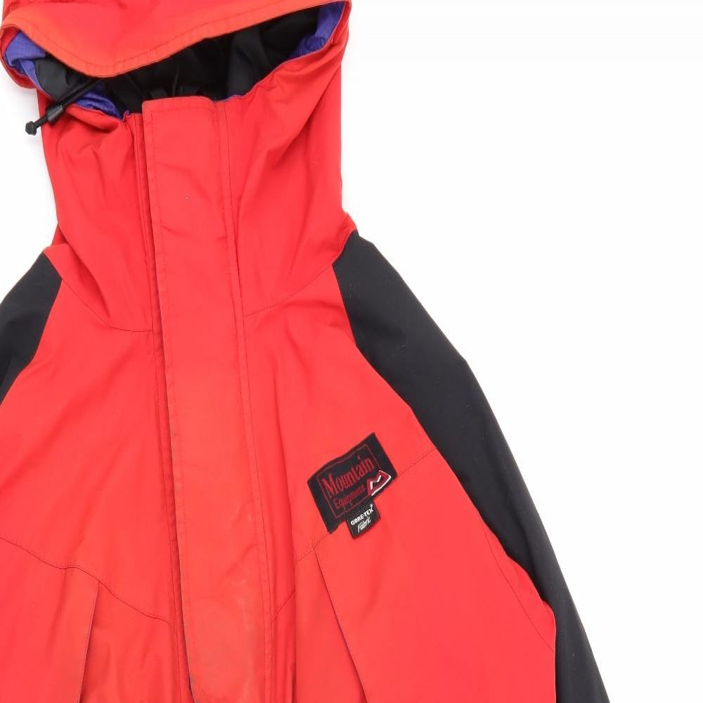 Mountain Equipment Mens Red   Rain Coat Coat Size M