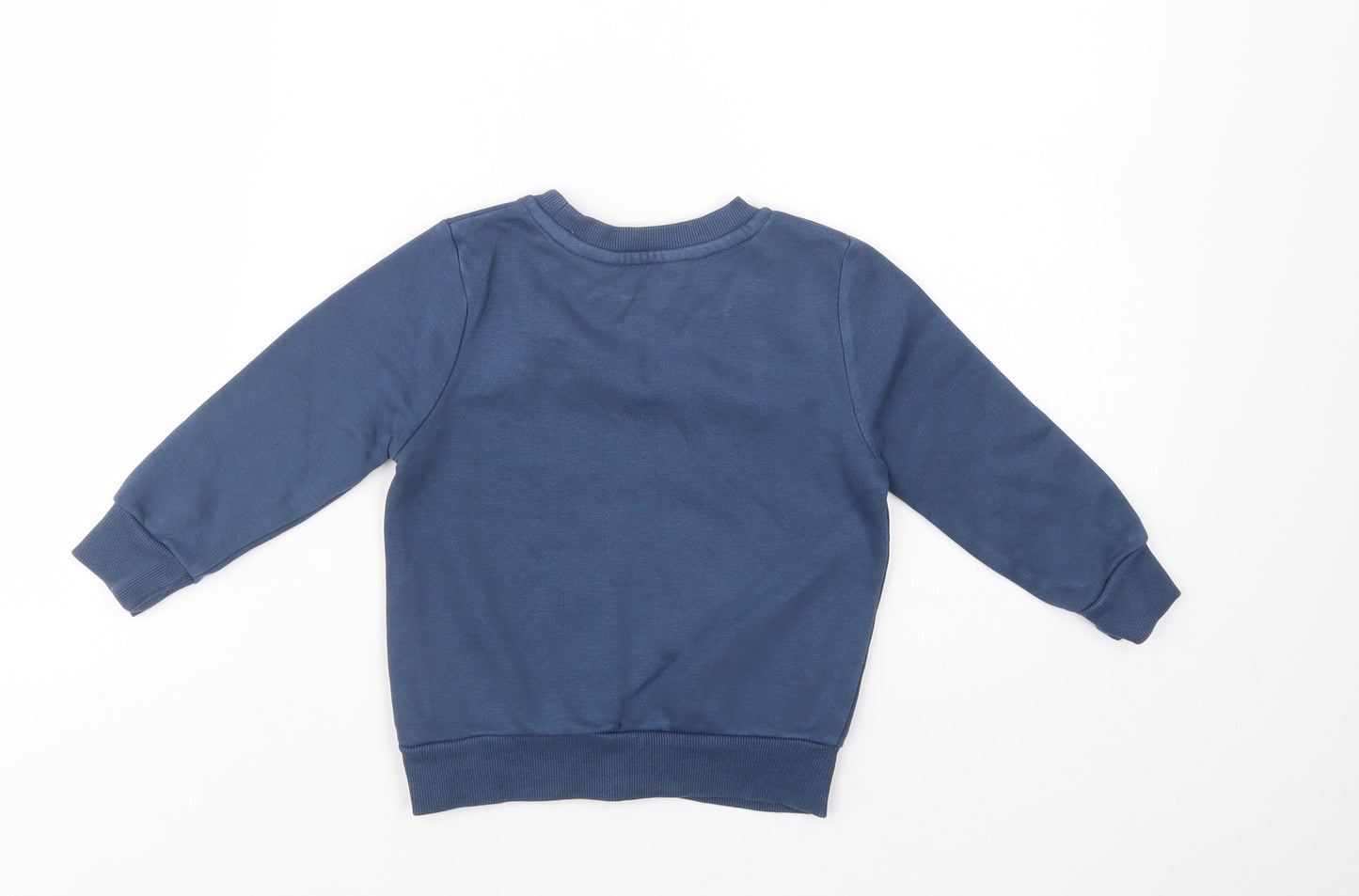George Baby Blue  Cotton Pullover Jumper Size 18-24 Months  Pullover - Dino
