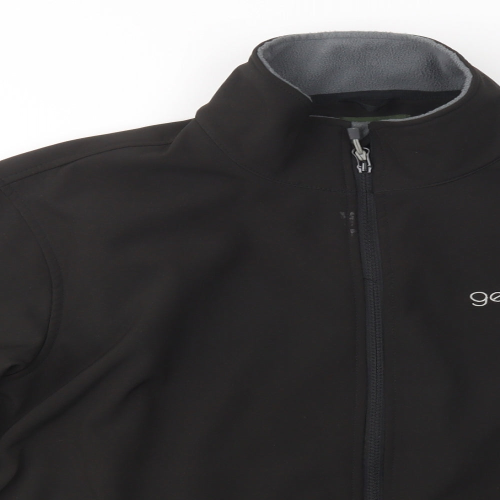 Gelert Mens Black   Windbreaker Jacket Size 2XL  Zip