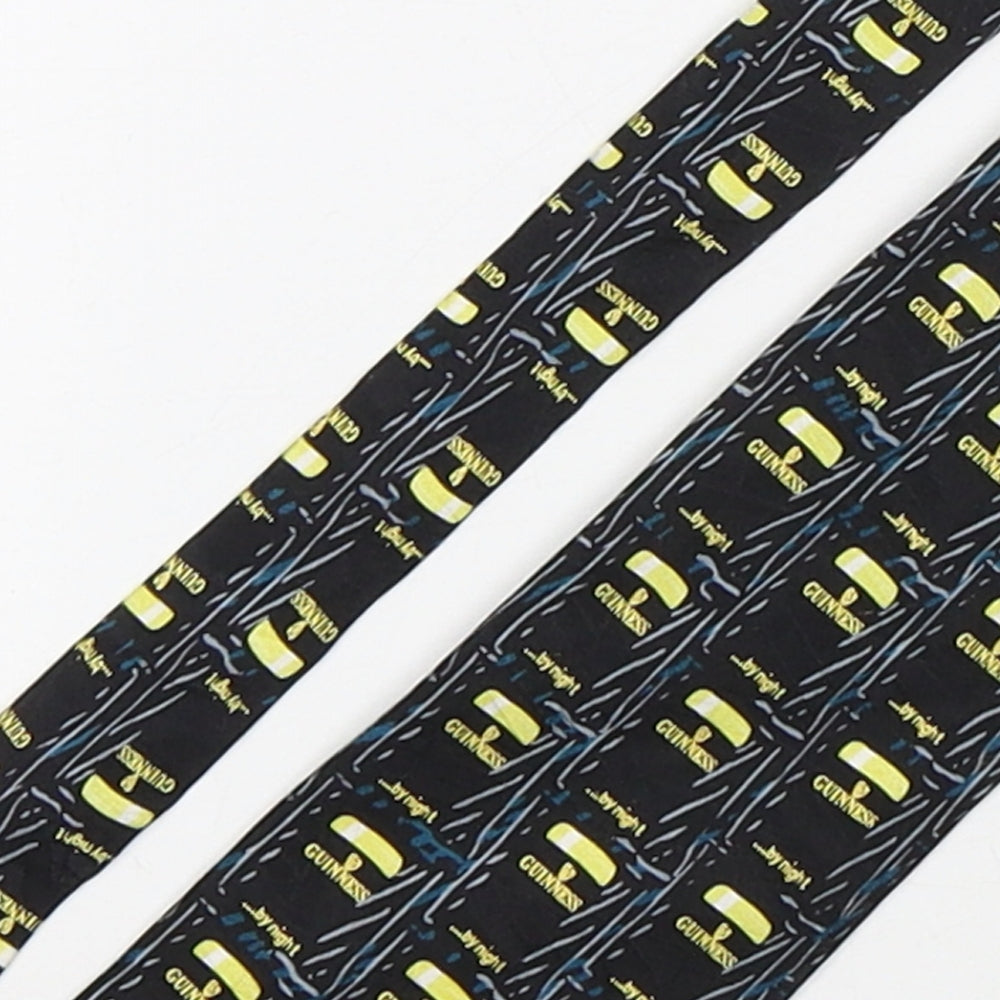 Guinness Mens Multicoloured Geometric Polyester Pointed Tie One Size