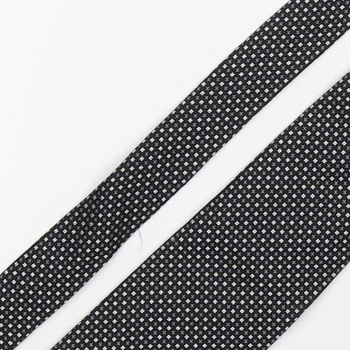 Franco Rosso  Mens Multicoloured Geometric Silk Pointed Tie One Size
