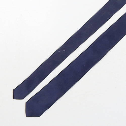 Retro Fire Mens Blue  Polyester Pointed Tie One Size