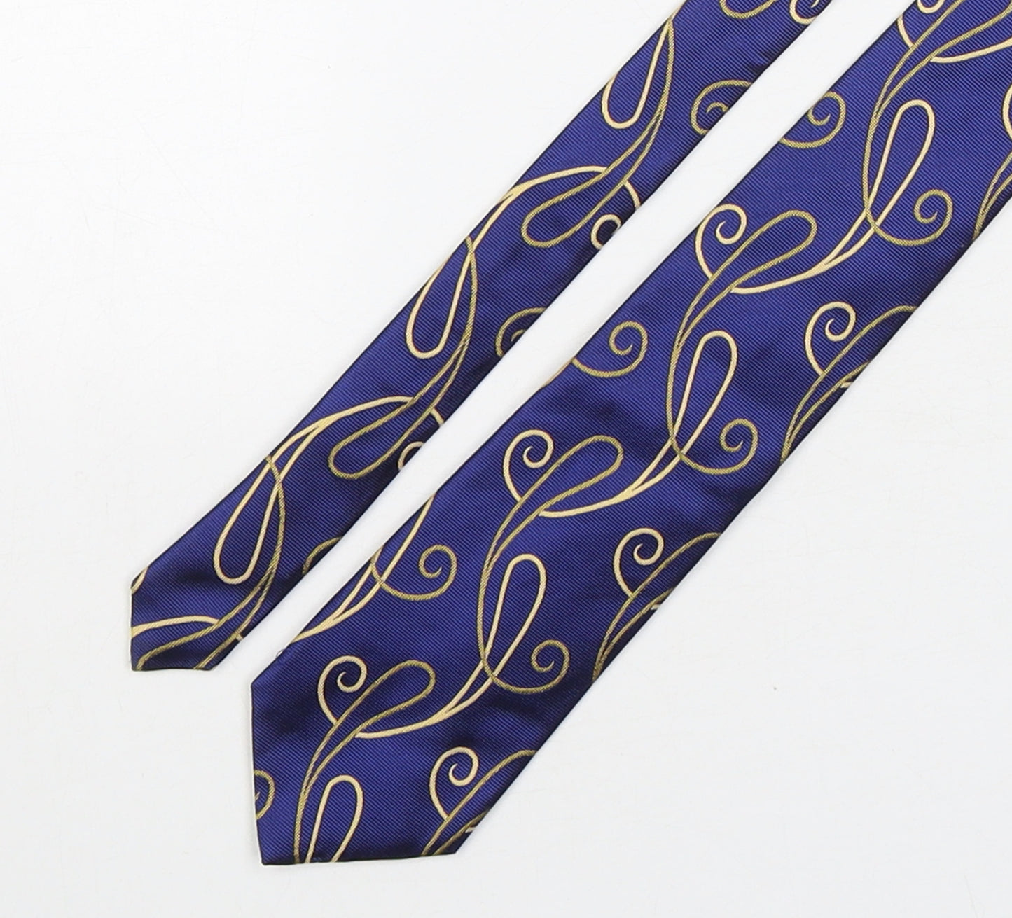 Grosvenor Mens Multicoloured Geometric Silk Pointed Tie One Size