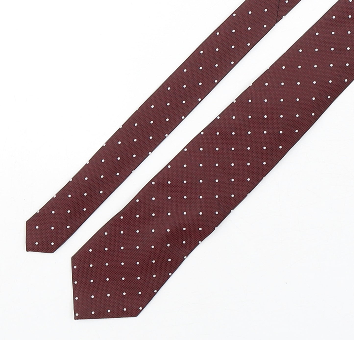 NEXT Mens Multicoloured Polka Dot Polyester Pointed Tie One Size