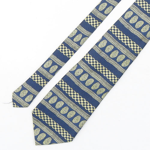 CandA Mens Multicoloured Paisley Polyester Pointed Tie One Size
