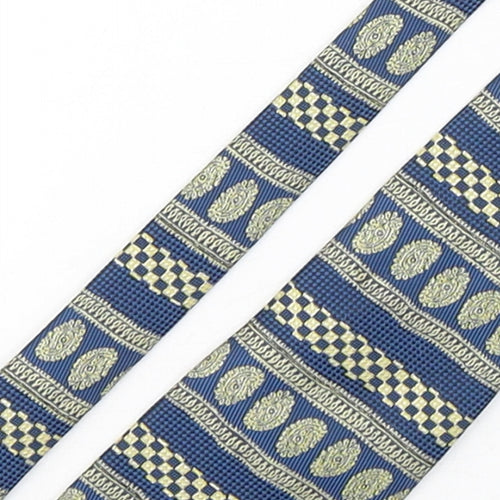 CandA Mens Multicoloured Paisley Polyester Pointed Tie One Size