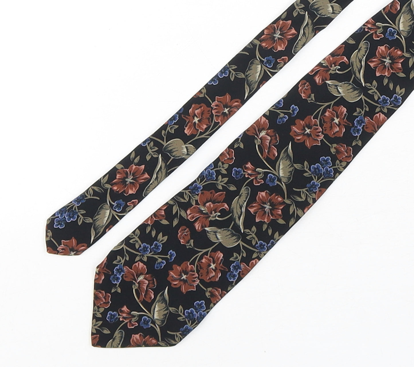 Charleston  Mens Multicoloured Floral Silk Pointed Tie One Size