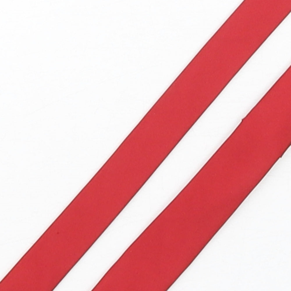 NEXT Mens Red  Polyester Pointed Tie One Size