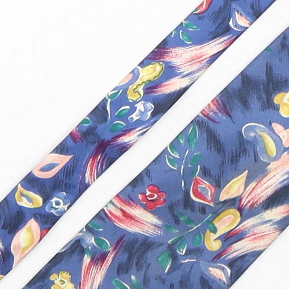 Marks and Spencer Mens Multicoloured Floral Silk Pointed Tie One Size
