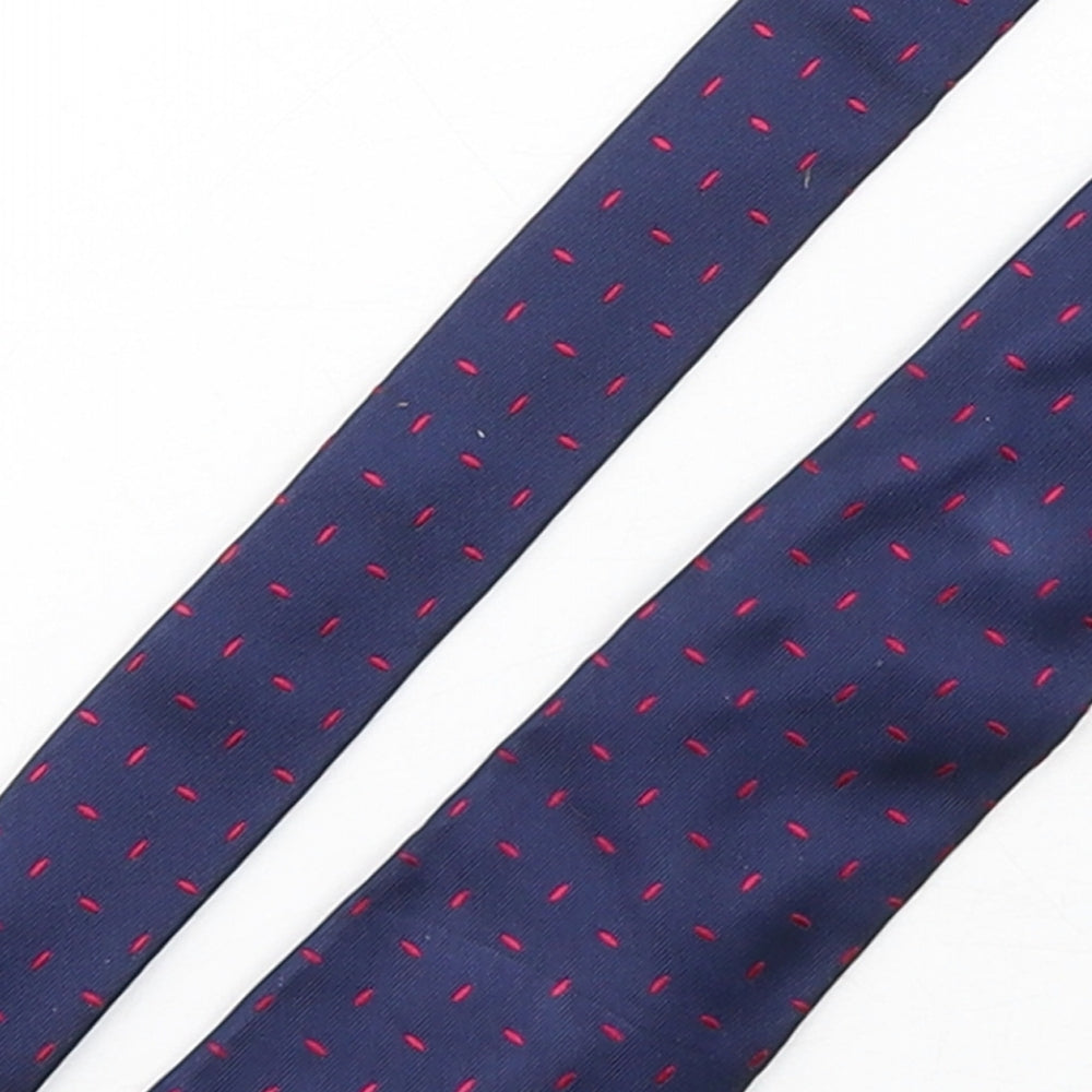 T.M.Lewin  Mens Multicoloured Geometric Silk Pointed Tie One Size