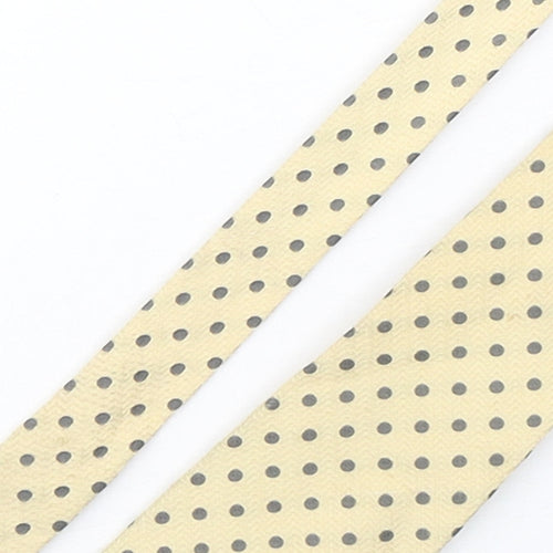 Aquascutum Mens Multicoloured Polka Dot Silk Pointed Tie One Size
